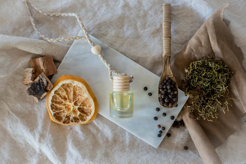Ivy & Sage Co. - Car Diffuser: Black Tie: Unpackaged