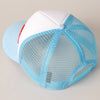 USA Chenille Patched Trucker Hat ONE SIZE