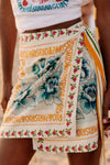 Italian wrap skirt