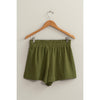 HIGH WAIST LINEN SHORTS