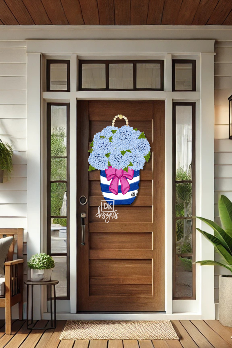Hydrangea Large Door Hanger