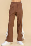 Tinsley Straight Leg Striped Sweatpants
