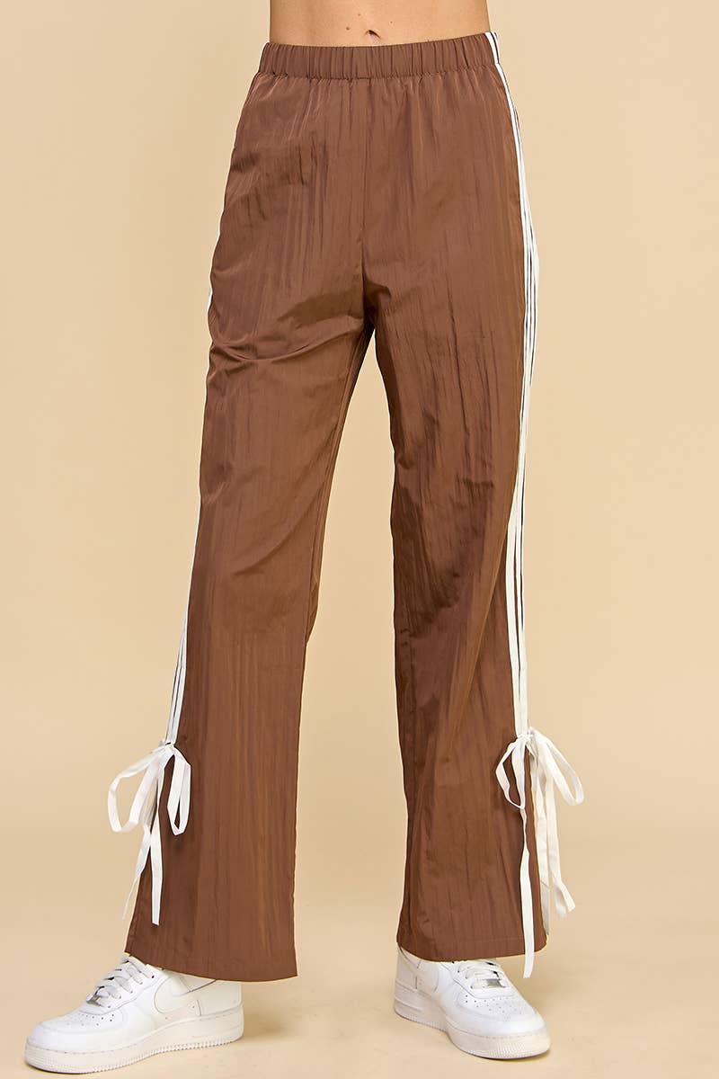 Tinsley Straight Leg Striped Sweatpants