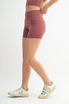 Mono B - Venice Cloud Light Contour Biker Shorts: Black / S:M:L (2:2:2)