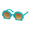 Blue Gem Sunglasses Inc - K6884-NEW- Kids - Glitter Seashell Sunglass