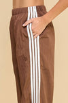 Tinsley Straight Leg Striped Sweatpants