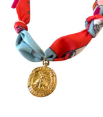 Nora James jewelry - Belmont scarf necklace: Artisan star