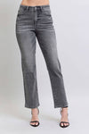 Judy Blue Jeans - High Waist Rhinestone Straight Leg Jeans