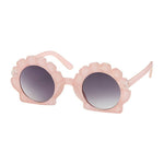 Blue Gem Sunglasses Inc - K6884-NEW- Kids - Glitter Seashell Sunglass