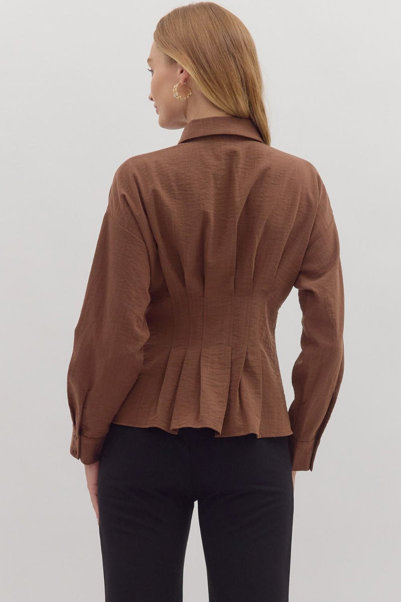 Annika Top In Chocolate