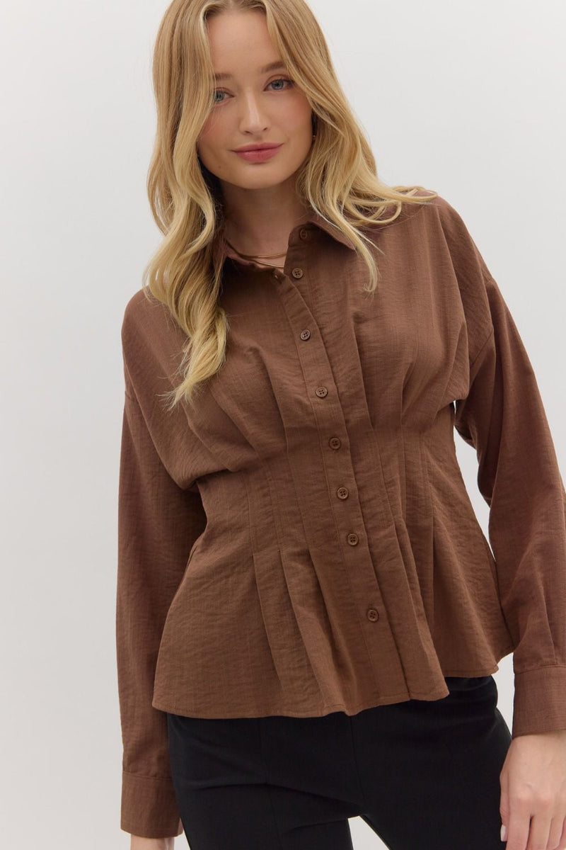 Annika Top In Chocolate
