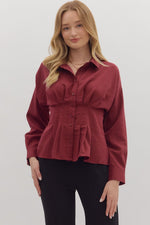 Annika Top In Ruby