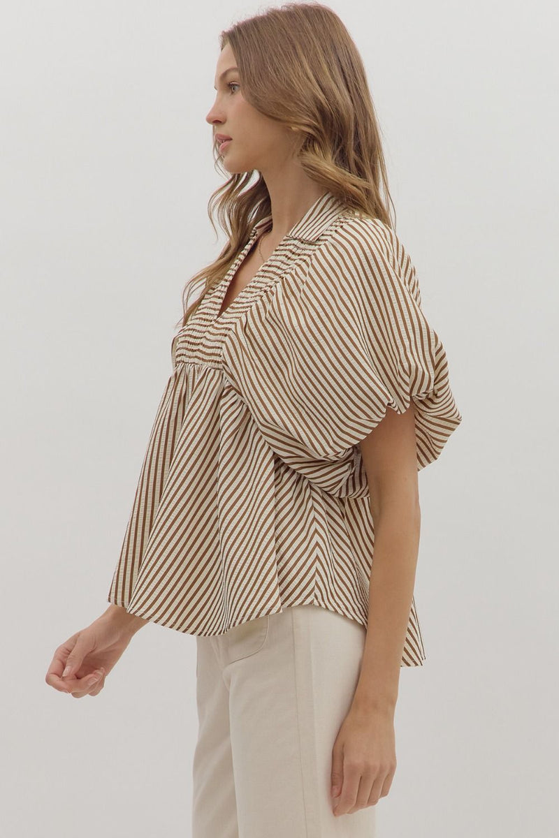 Farrah Top In Carmel