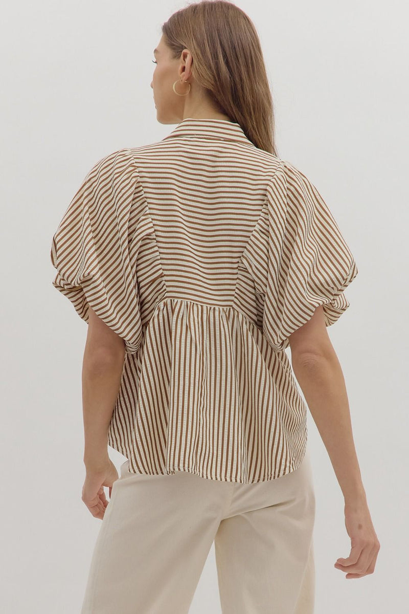 Farrah Top In Carmel