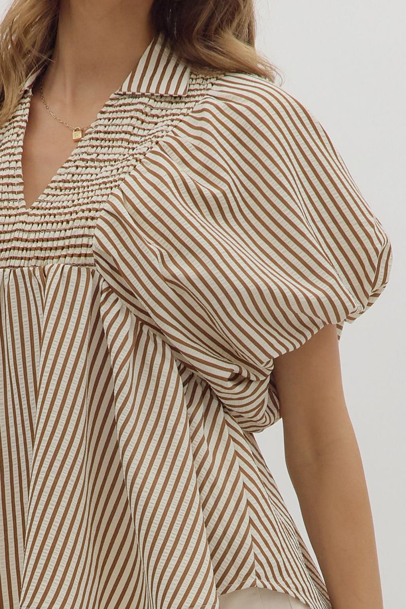 Farrah Top In Carmel