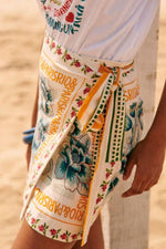 Italian wrap skirt