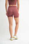 Mono B - Venice Cloud Light Contour Biker Shorts: Black / S:M:L (2:2:2)