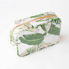 Natural Botanical Clear Coated Rectangular Cosmetic Case