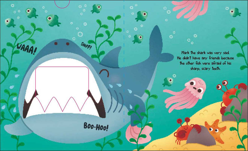 Simon & Schuster - Shark Bite! by Little Bee Books: Board Books; 12 pages / English