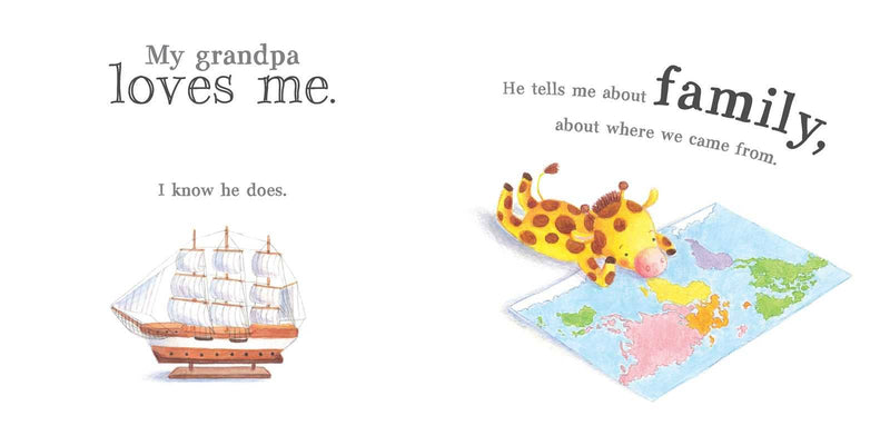 Simon & Schuster - My Grandpa Loves Me by: Hardcover; 8 pages / English