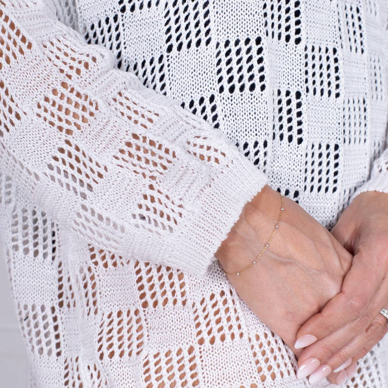 Harlow Cover Up White One Size