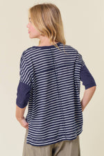 Ryan V-Neck 3/4 Sleeve Top