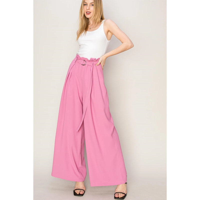 High Waist Belted Pant