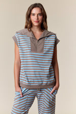 Striped Lounge Top