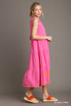 Pink Palm Dress