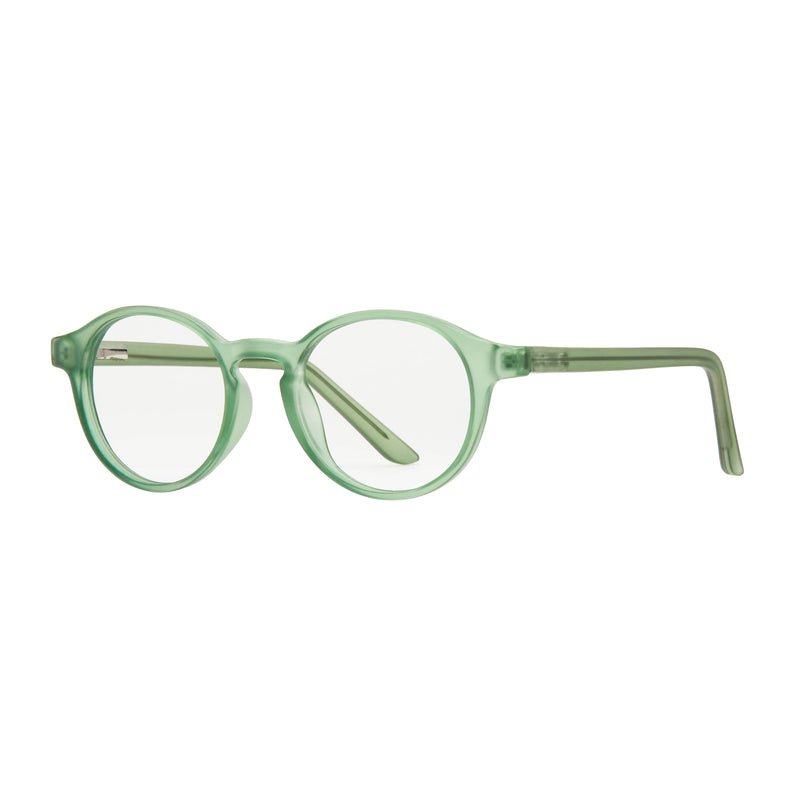 Blue Planet Eco-Eyewear - Montauk  - Matte Green - Blue Light Filtering Lens