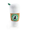 Haute Diggity Dog - Starbarks Coffee Cup W/ Lid Squeaker Dog Toy: Large