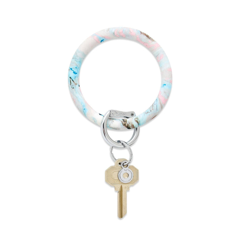 Oventure - Silicone Big O® Key Ring - Pastel Marble