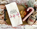 All The Jingle Ladies Holiday Towel